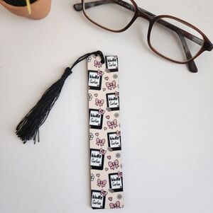 Coquette Bows Tassel Book Mark, Gift For Her, Readers Gift